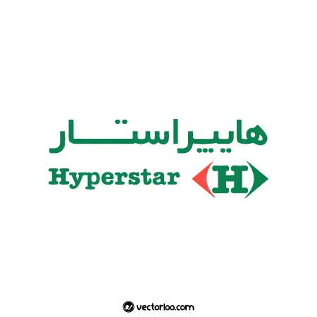 وکتور لوگو فروشگاه زنجیره ای هایپر استار 1